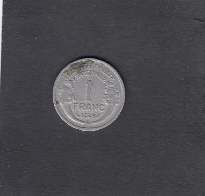 Beschrijving: 1 Franc 